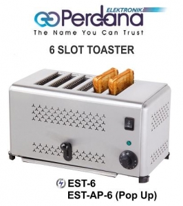 SLOT TOASTER GETRA EST6